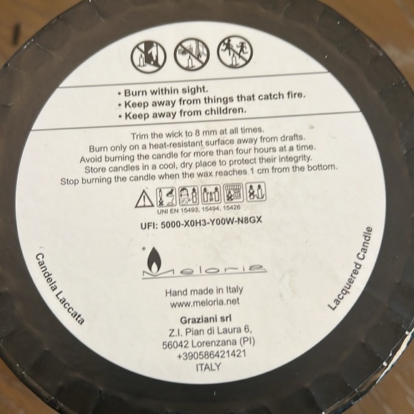 Meloria Small Ball Candle NIB - Picture 7 of 7